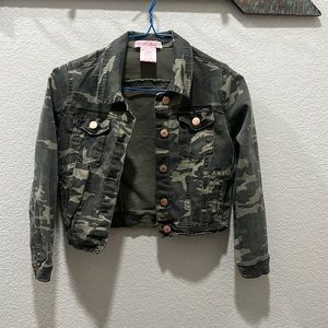 Girls camo jacket